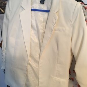 Never worn white blazer